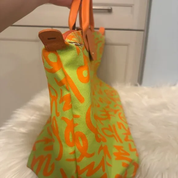 Jeremy Scott x Longchamp LePliage Zodiac (2015) Worn by Miley Cyrus | Pre-Loved♡ - Picture 5 of 10